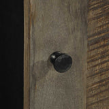 Bathroom Wall Cabinet 38X33X48 Cm Solid Wood Mango