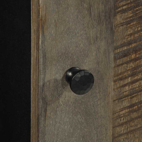 Bathroom Wall Cabinet 38X33X48 Cm Solid Wood Mango