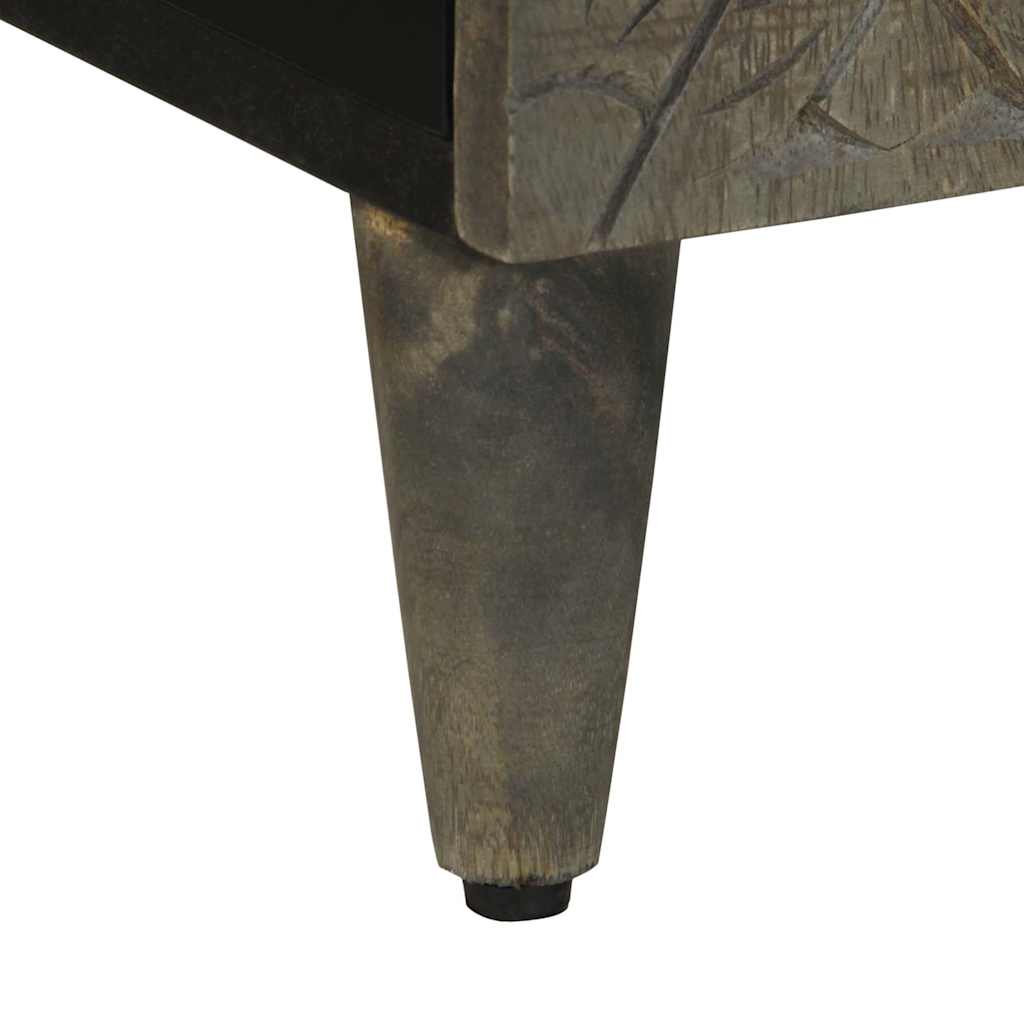 Bathroom Cabinet 38X33X58 Cm Solid Wood Mango