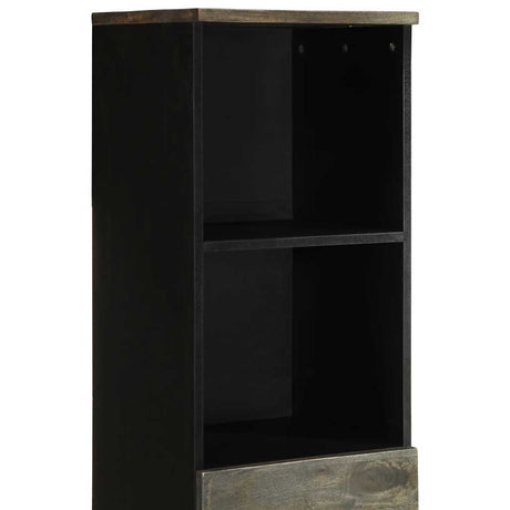 Bathroom Cabinet 38X33X160 Cm Solid Wood Mango