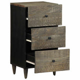 Sideboard 40X33X75 Cm Solid Wood Mango