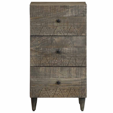 Sideboard 40X33X75 Cm Solid Wood Mango