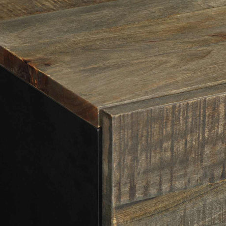 Sideboard 40X33X75 Cm Solid Wood Mango