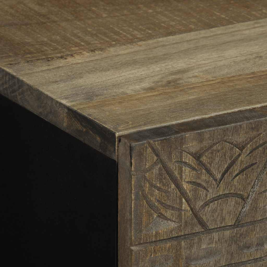 Sideboard 40X33X75 Cm Solid Wood Mango