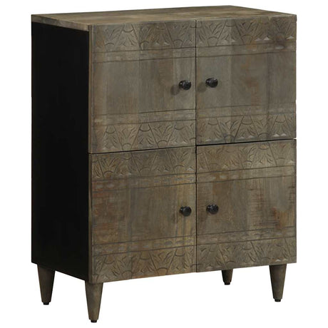 Sideboard 60X33X75 Cm Solid Wood Mango
