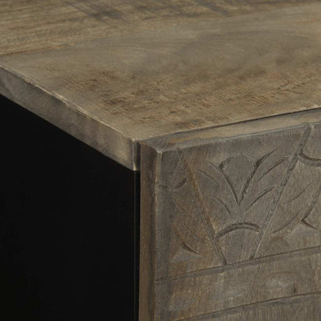 Sideboard 60X33X75 Cm Solid Wood Mango