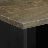 Sideboard 80X33X75 Cm Solid Wood Mango