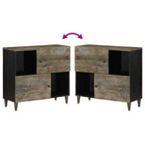 Sideboard 80X33X75 Cm Solid Wood Mango