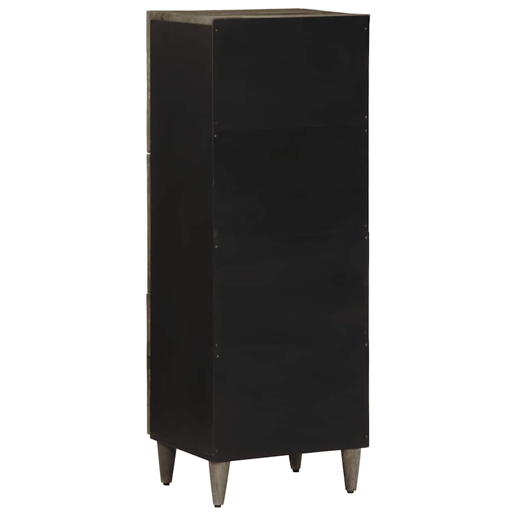 Highboard 40X33X110 Cm Solid Wood Mango
