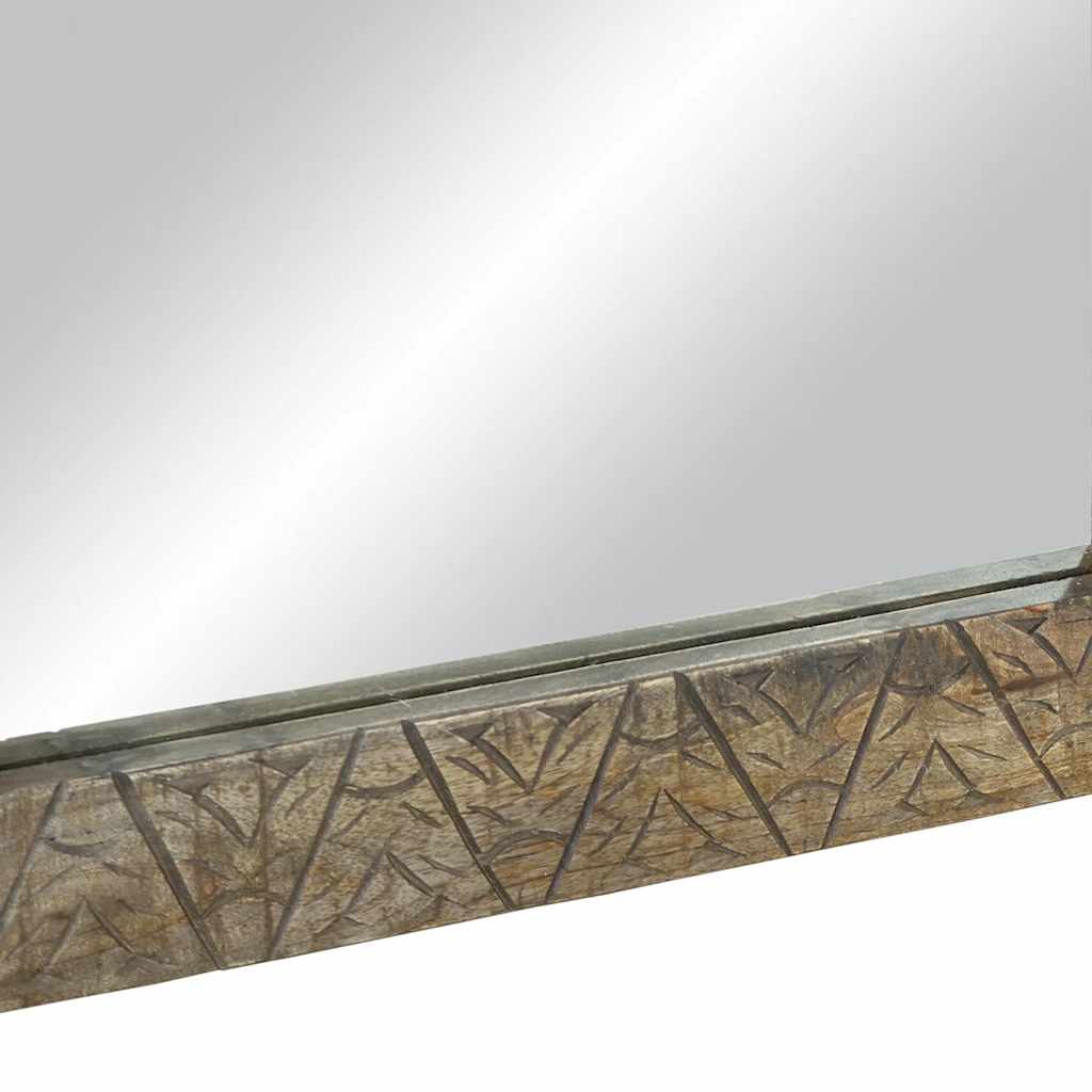 Bathroom Mirror 50X2.5X70 Cm Solid Wood Mango