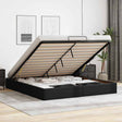 Ottoman Bed Frame Without Mattress Super King Faux Leather
