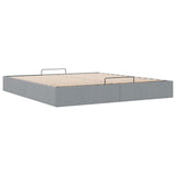 Ottoman Bed Frame Without Mattress Super King Fabric