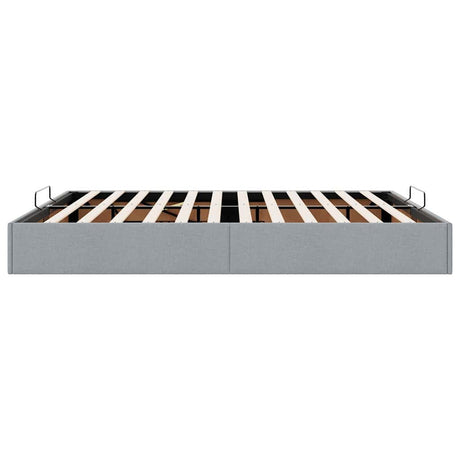 Ottoman Bed Frame Without Mattress Super King Fabric
