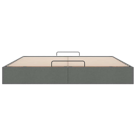 Ottoman Bed Frame Without Mattress Super King Fabric
