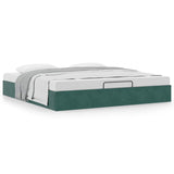 Ottoman Bed Frame No Mattress Velvet
