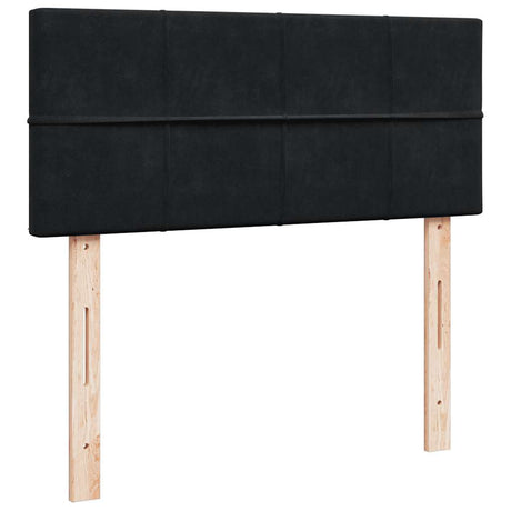 Ottoman Bed With Mattress & Leds 120X200Cm Velvet