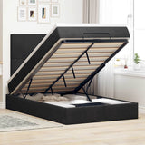 Ottoman Bed With Mattresses 180X200Cm Velvet