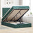 Ottoman Bed With Mattresses 180X200Cm Velvet