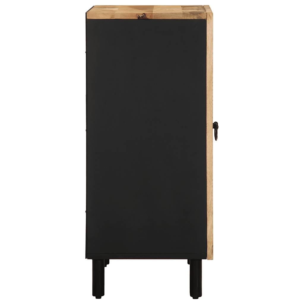 Sideboard 60X33.5X75 Cm Solid Rough Wood Mango
