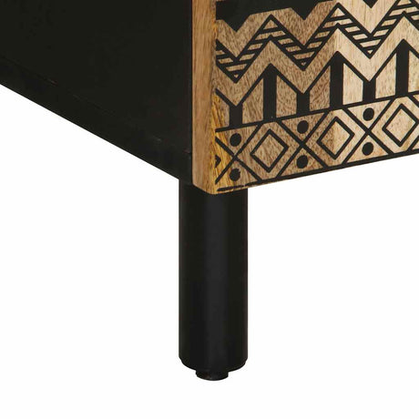 Bathroom Cabinet 38X33.5X160 Cm Solid Wood Mango