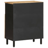 Sideboard 60X33.5X75 Cm Solid Rough Wood Mango
