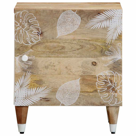 Bedside Cabinets 2 Pcs 40X33.5X46 Cm Solid Wood Mango