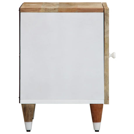 Bedside Cabinets 2 Pcs 40X33.5X46 Cm Solid Wood Mango