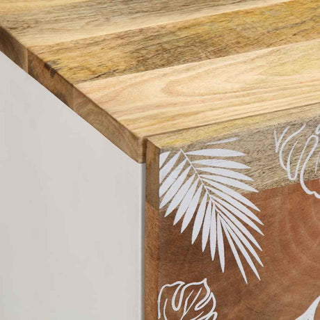 Bedside Cabinets 2 Pcs 40X33.5X46 Cm Solid Wood Mango