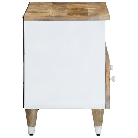Tv Cabinet 70X33.5X46 Cm Solid Wood Mango