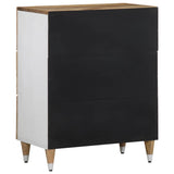 Sideboard 60X33.5X75 Cm Solid Wood Mango