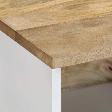 Coffee Table 80X50X40 Cm Solid Wood Mango
