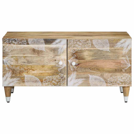 Coffee Table 80X50X40 Cm Solid Wood Mango