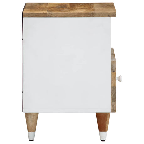 Bedside Cabinets 2 Pcs 40X33X46 Cm Solid Wood Mango
