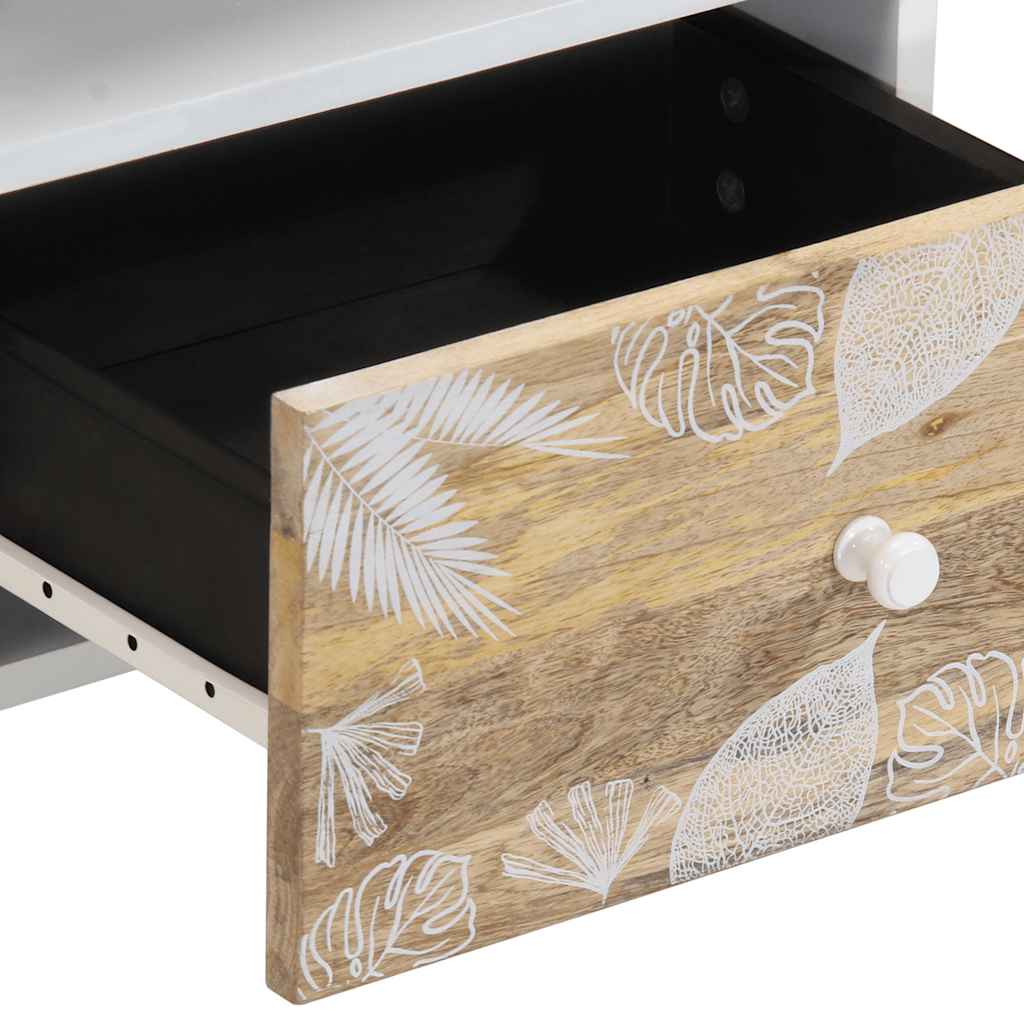 Bedside Cabinets 2 Pcs 40X33X46 Cm Solid Wood Mango