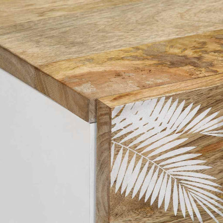 Bedside Cabinet 50X33X60 Cm Solid Wood Mango