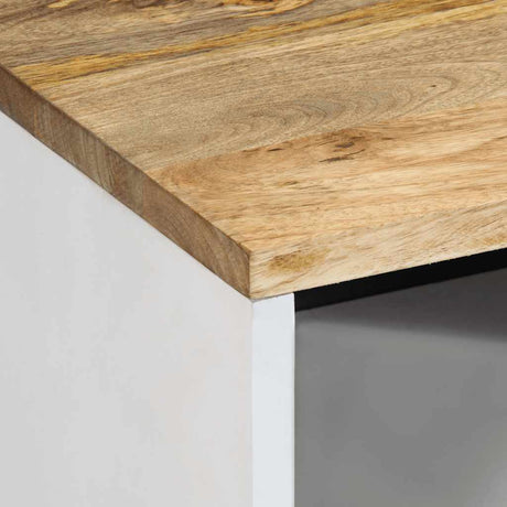 Bedside Cabinet 50X33X60 Cm Solid Wood Mango