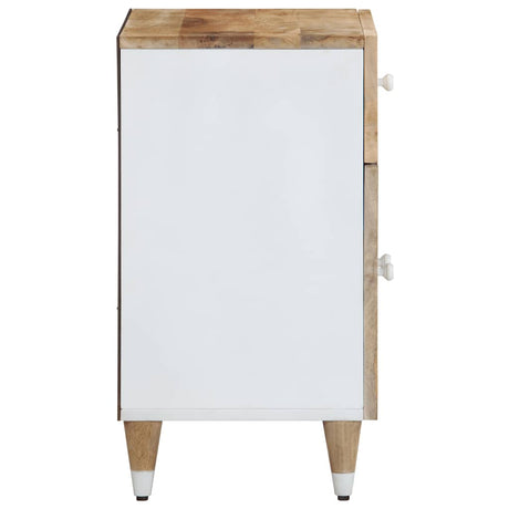 Bedside Cabinet 50X33X60 Cm Solid Wood Mango