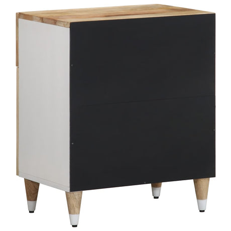 Bedside Cabinet 50X33X60 Cm Solid Wood Mango
