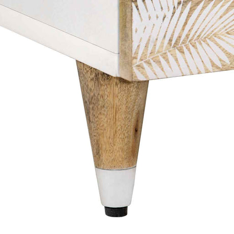 Coffee Table 80X54X40 Cm Solid Wood Mango