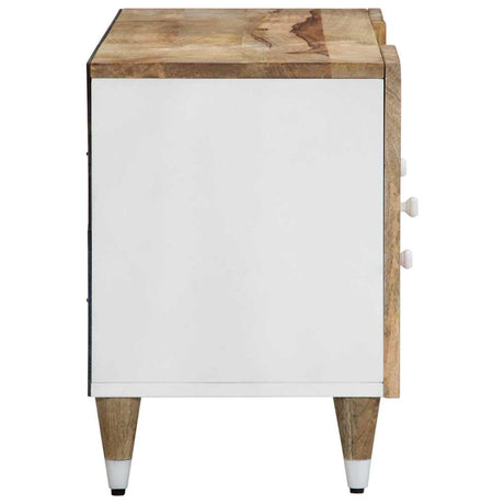 Tv Cabinet 105X33.5X46 Cm Solid Wood Mango