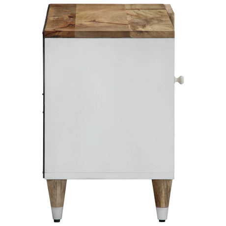Tv Cabinet 80X31.5X46 Cm Solid Wood Mango