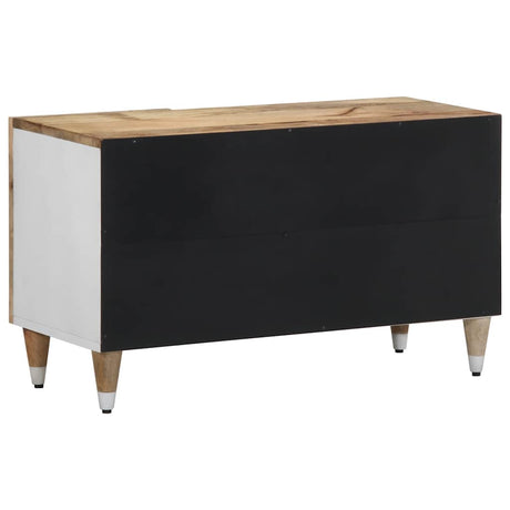 Tv Cabinet 80X31.5X46 Cm Solid Wood Mango