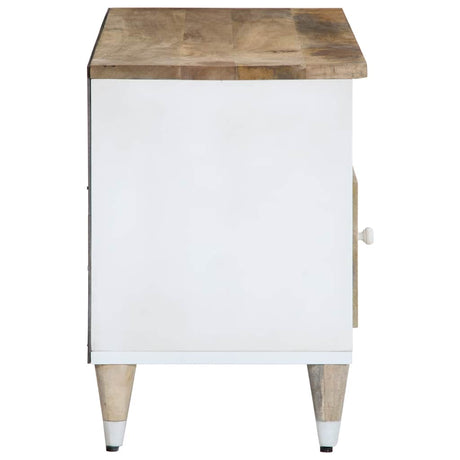 Tv Cabinet 100X33.5X46 Cm Solid Wood Mango