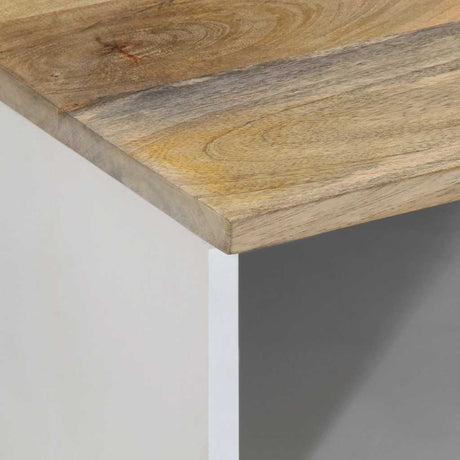 Tv Cabinet 100X33.5X46 Cm Solid Wood Mango