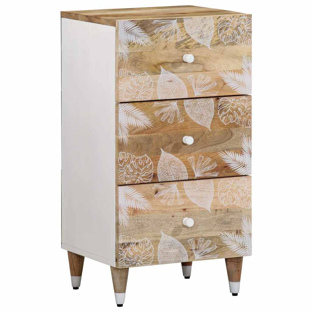 Sideboard 40X33.5X75 Cm Solid Wood Mango