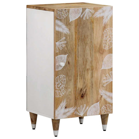 Sideboard 40X33.5X75 Cm Solid Wood Mango