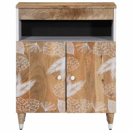 Sideboard 60X33.5X75 Cm Solid Wood Mango