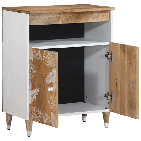 Sideboard 60X33.5X75 Cm Solid Wood Mango
