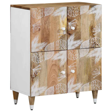 Sideboard 60X33.5X75 Cm Solid Wood Mango