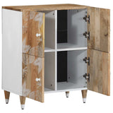 Sideboard 60X33.5X75 Cm Solid Wood Mango